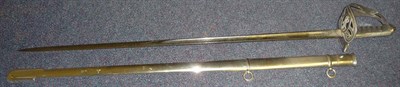 Lot 173 - An Elizabeth II Light Infantry Officer's Sword by Wilkinson Sword Ltd,  the 82.5cm fullered...