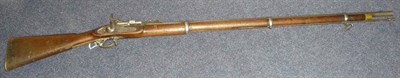 Lot 360 - An Enfield Snider Conversion 1862 Three Band Rifle, the 90cm steel barrel later numbered 3554, with