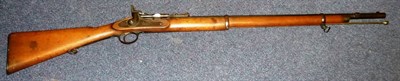 Lot 367 - A Victorian 1869 Snider Enfield Mark III Two Band Short Rifle, the 78cm steel barrel with...