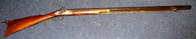 Lot 371 - A 19th Century American Percussion Cap Plains Rifle by James Bown & Son (Enterprise Gunworks),...