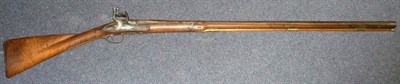 Lot 373 - A Late 18th/Early 19th Century Flintlock Trade Musket, the 92.5cm three stage steel barrel...