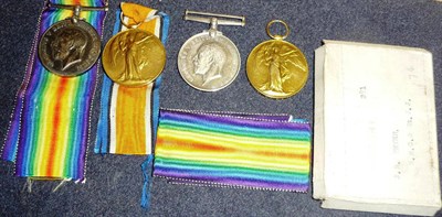 Lot 6 - A First World War Pair, awarded to J.B.FRYER. B.R.C.& ST.J.J., comprising British War Medal and...