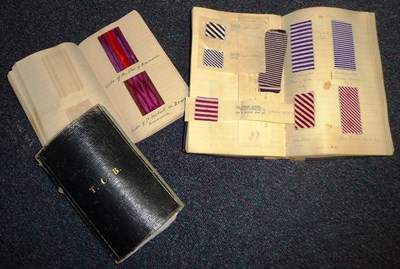 Lot 31 - A Collection of Naval, Military and Civil Medal Ribbons 1799 - 1945, contained in three small...