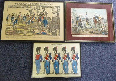 Lot 52 - A Late 19th Century Coloured Lithograph - "Wellington and Blucher after the Victory of...