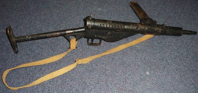 Lot 63 - A Deactivated Sten Mk.II Gun, the underside of the magazine receiver stamped FQ35549, E & CO,...