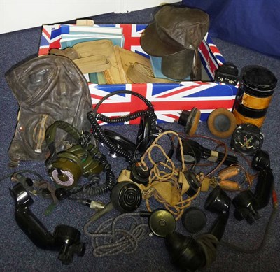 Lot 72 - A Collection of RAF Related Items, which belonged to Flight Sergeant James Broughton, including two