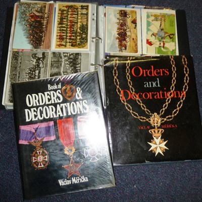 Lot 75 - Two Books:- Orders & Decorations and The Book of Orders & Decorations, by Vaclav Mericka, with dust