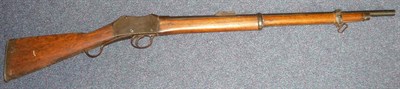 Lot 282 - A Martini Action Rifle by Providence Tool Co. Prov. R.I., USA, the 69cm steel barrel with...