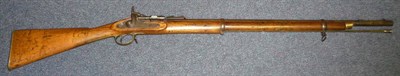 Lot 285 - A Tower Snider Conversion Two Band "Sergeant's" Rifle, the 84cm barrel with hinged ladder...