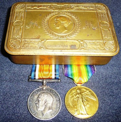 Lot 17 - A First World War Pair, awarded to 26345 A-CPL.R.HALL. DURH.L.I., comprising British War Medal...