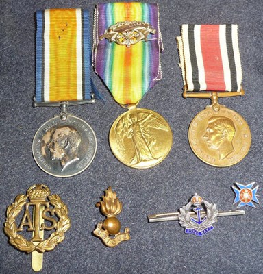 Lot 59 - A First World War Pair, to DM2-224209, A CPL. E.S. PRECIOUS A.S.C. comprising British War Medal and