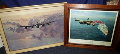 Lot 117 - J W Petrie - D-Day Tribute, limited edition print, 501/850, signed in pencil in the margin by...