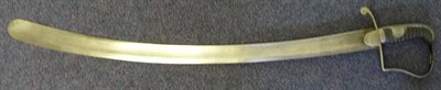 Lot 237 - A 1796 Pattern Light Cavalry Trooper's Sword, the 75cm single edge broad fullered steel blade...