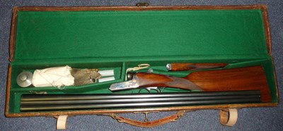 Lot 376 - SHOTGUN CERTIFICATE REQUIRED FOR THIS LOT An AYA 12 Bore Side by Side Double Barrel Non-ejector...