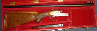 Lot 380 - SHOTGUN CERTIFICATE REQUIRED FOR THIS LOT A Winchester Grand European 12 Bore Side by Side...