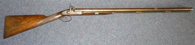 Lot 428 - A 19th Century 10 Bore Percussion Cap Double Barrel Sporting Gun by Alden & Smith, Parliament...