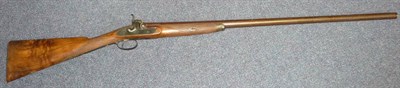 Lot 449 - A 19th Century Percussion Cap Pigeon Gun by William Powell, the 81.5cm steel barrel engraved...