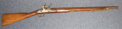 Lot 450 - An Early 19th Century Flintlock Musket, the 71.5cm steel barrel stamped J PREXR 305, the...