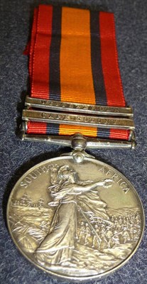 Lot 1 - A Queen's South Africa Medal, with two clasps CAPE COLONY and WITTEBERGEN, awarded to 3517....