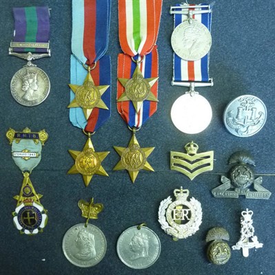 Lot 26 - A General Service Medal 1918-62, with clasp MALAYA, awarded to 23483687 CFN,M.A.McGUINNESS....