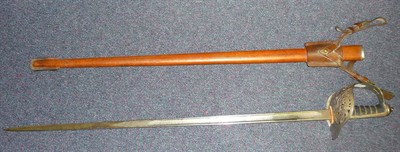 Lot 223 - A George V 1897 Pattern Infantry Officer's Sword by Henry Wilkinson, Pall Mall, London, the...