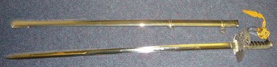 Lot 224 - An Elizabeth II 1897 Pattern Infantry Officer's Sword, the 88cm single edge fullered steel...