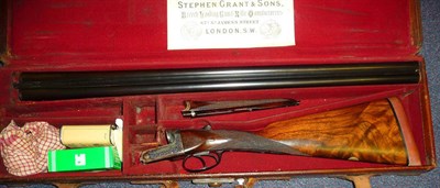 Lot 413 - SHOTGUN CERTIFICATE REQUIRED FOR THIS LOT A J & W Tolley 12 Bore Side by Side Double Barrel Ejector