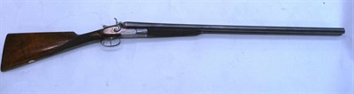 Lot 414 - SHOTGUN CERTIFICATE REQUIRED FOR THIS LOT A 12 Bore Side by Side Double Barrel Hammer Action...