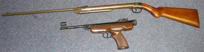 Lot 429 - PURCHASER MUST BE 18 YEARS OR OVER A Diana .177 Calibre Break Barrel Air Rifle, with walnut...