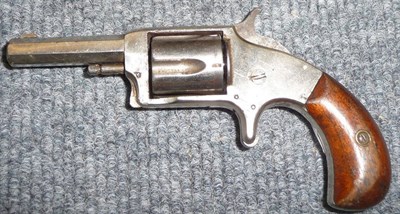 Lot 459 - A "Victor No.3" Five Shot Rimfire Pocket Revolver, with 6cm chromed steel barrel, the frame stamped