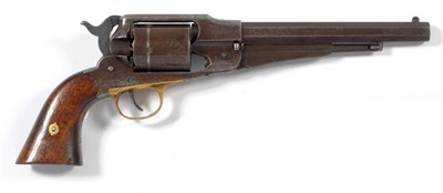 Lot 470 - A Rare American Civil War Remington New Model Army Five Shot Revolver, converted to a .44...