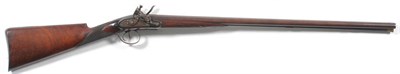 Lot 506 - An Early 19th Century Flintlock Double Barrel Sporting Gun by Hampton, with 76cm browned steel...