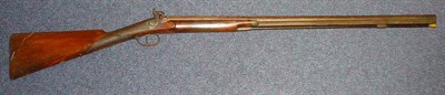 Lot 510 - A 19th Century Percussion Cap Single Barrel Sporting Gun by Atkinson, Lancaster, the 77.5cm...