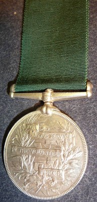 Lot 22 - A Volunteer Long Service and Good Conduct Medal, (Victoria - Overseas), awarded to Voltr....