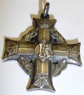 Lot 24 - A Canadian Memorial Cross (GRI), with ring suspender, the reverse engraved  325813...
