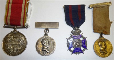 Lot 27 - A Volunteer Long Service and Good Conduct Medal (Edward VII), to 1123 L.CPL G. HALL. 2ND V.B....