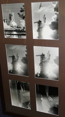 Lot 133 - The Space Shuttle Columbia - A Very Interesting Series of Eighteen Black and White Photographs,...