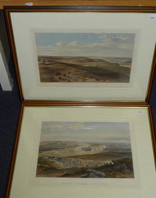 Lot 142 - Picken after W (Crimea) Simpson - "The Field of Inkermann" and "The Ruins of Inkermann and City...