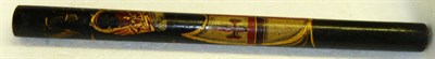 Lot 159 - A William IV Police Stave, of ebonised wood, the cylindrical body painted with W IV R over...