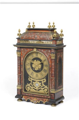 Lot 1300 - A "Boulle" Striking Table Clock, signed Balthazar Paris, circa 1850, the highly elaborate...