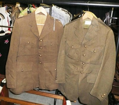 Lot 187 - A Second World War No.2 Dress Tunic and Trousers, (Cavalry Pattern) to Captain F C B...