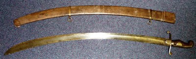 Lot 289 - A 1796 Pattern Light Cavalry Sword, the 83cm single edge broad fullered and curved steel blade...