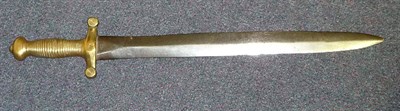 Lot 313 - A French Model 1831 Foot Artillery Sword, the 47cm double edge steel blade stamped TALABOT to...