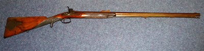 Lot 450 - A 19th Century Percussion Cap Presentation Rifle by J Aston, Hythe, the 82cm browned steel...