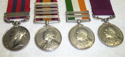 Lot 27 - A Long Service Group of Four Medals, awarded to 2486 C.SJT. I.OF M. W.BOND, RL.WELSH FUS.,...