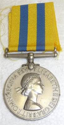 Lot 41 - A Korea Medal 1950-53, awarded to 22525515 CPL.T.ENTWISTLE. KINGS