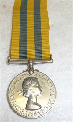 Lot 46 - A Korea Medal 1950-53, awarded to 22476480 TPR.G.L.BRAEGER. 5TH D.G.