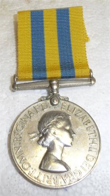 Lot 48 - A Korea Medal 1950-53, awarded to 22275057 FUS.G.S.ELCOMBE. R.F.