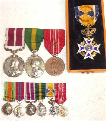 Lot 69 - A Meritorious Service Group of Four Medals, awarded to 330002 C.Q.M.SJT.T.MACPHERSON 5/9/HIGH.L.I.