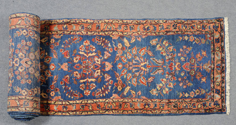 Lot 1338 - Narrow Meharan Runner West Persia The mid